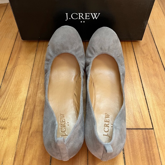 JCrew Anya Suede Ballet Flats - Picture 5 of 5